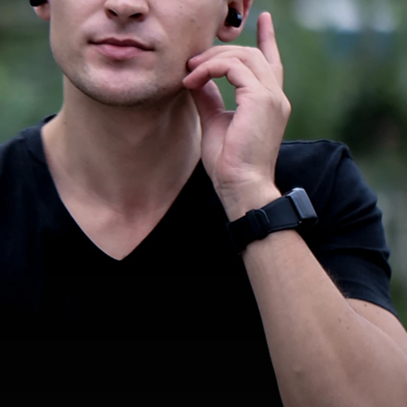 S300 Смарт-часы монитор сердечного ритма Bluetooth наушники фитнес-трекер кровяное