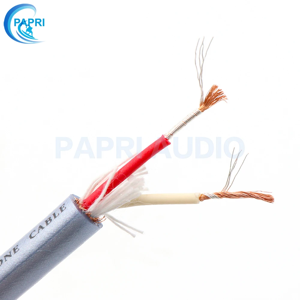 Аудиокабели PAPRI HIFI MPS сигнальная линия X 22 99.99997% 5N OFC посеребренный провод DIY