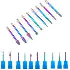 1 шт., фрезы для ногтей, вращающиеся фрезы для маникюра и педикюра, аксессуары для ногтей, инструменты для дизайна ногтей