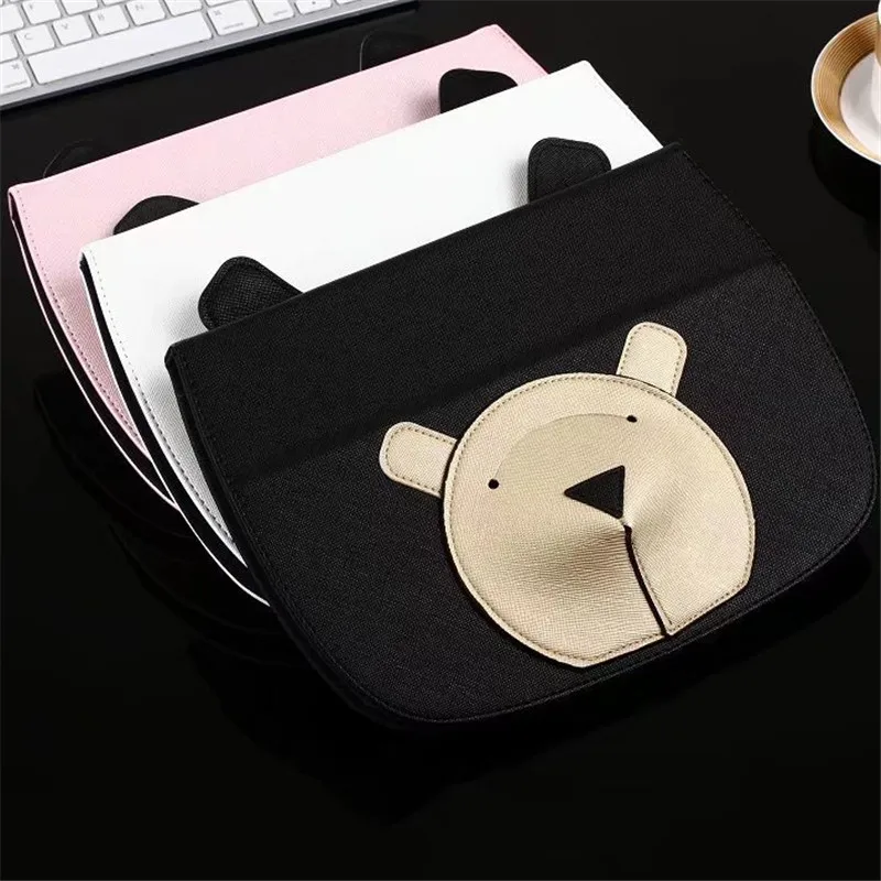 

Чехол для iPad 10,2, 2019 Pro, 10,5, 9,7, Air 1, 2, iPad Mini 1, 2, 3, 4, с 3d-изображением милого медведя