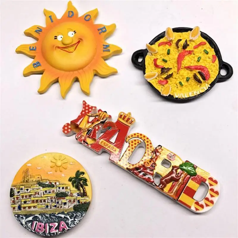 3d магнит наклейка на холодильник из Испании коррида танцор туристических