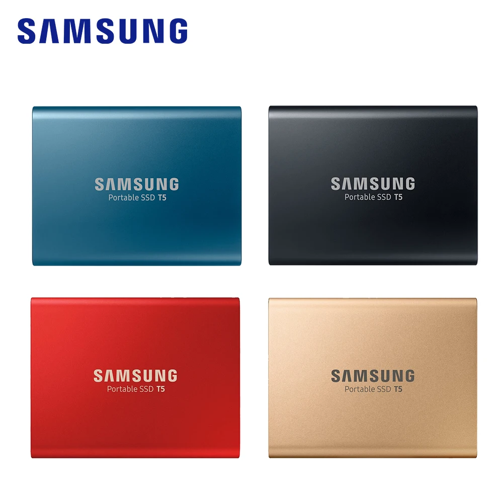 Твердотельный накопитель SAMSUNG T5 внешний SSD 500 Гб ТБ USB3.1 Gen2 2 ТБ|Внешние SSD| |