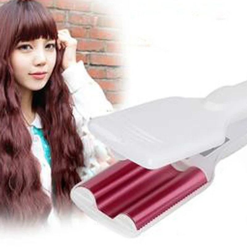 Hair Iron Straightener Perm Corrugated Clip Flat Styling Tool | Красота и здоровье