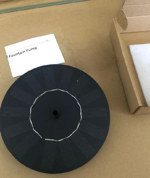 Усовершенствованные солнечные фонтаны с листьями умная ванна для птиц маленькие