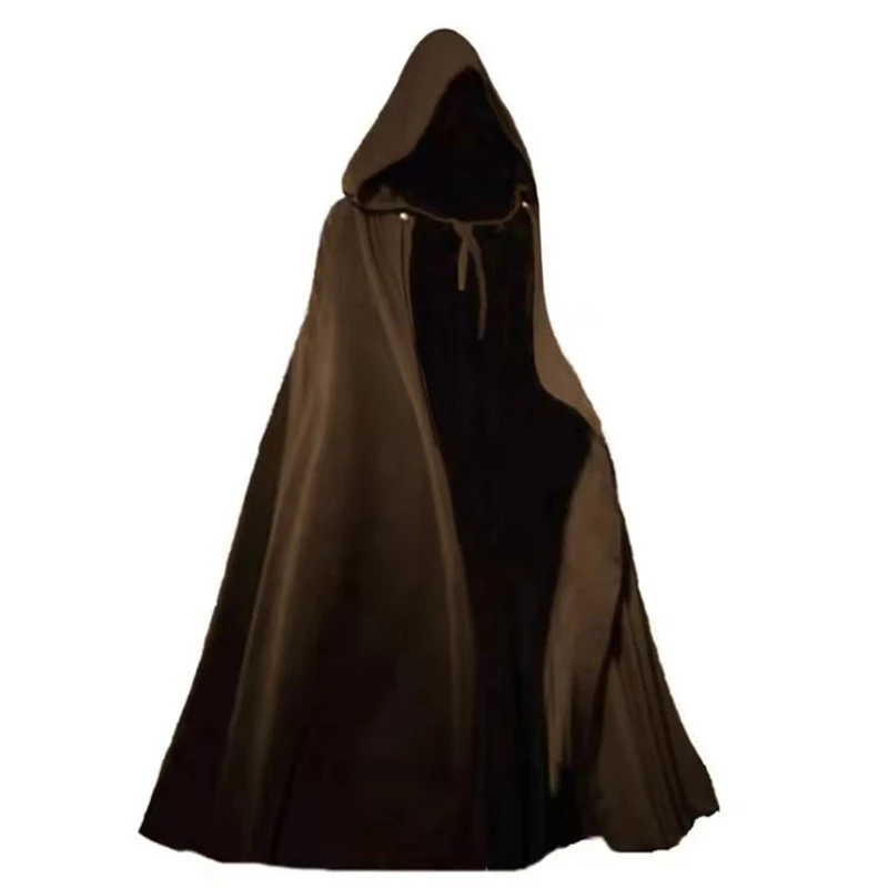 Cosplay Costumes Carnival Party Halloween Feast Middle Ages Cloak Hooded with Clasp Medieval Vintage Masquerade |
