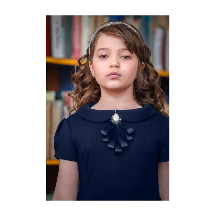 Платье школьное &quotLadetto&quot (цвет: темно-синий размер 32 рост 134 см) | Тематическая