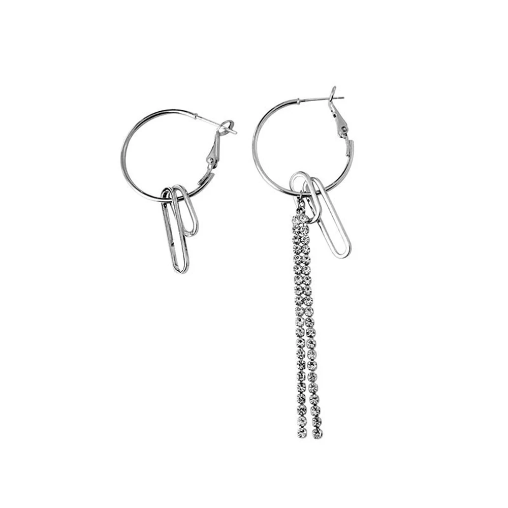 

Simple Fashion Personality Asymmetric Shape Earrings Woman's Fine Jewelry