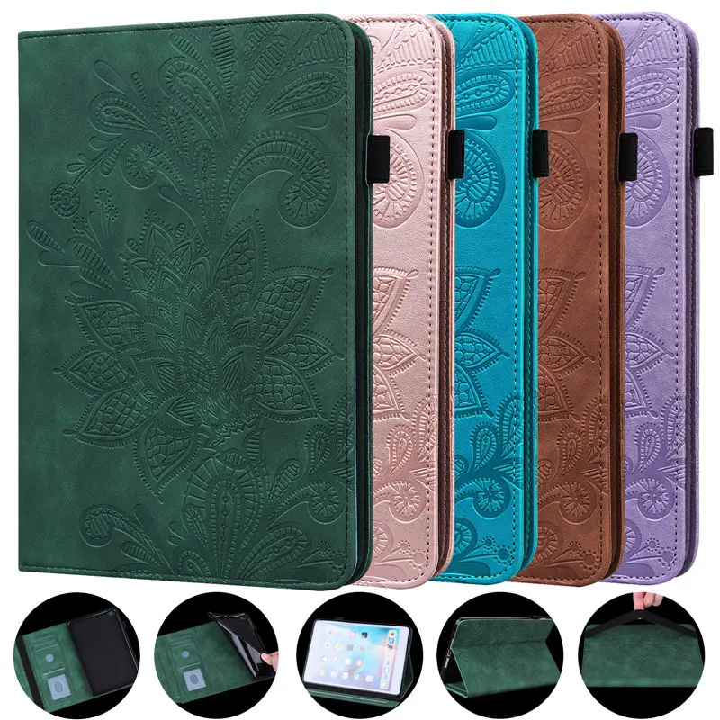 

Tablet case for Huawei MatePad 11 2021 10.95" Case DBY-W09 DBY-L09 Cover Funda Protective Vintage Flower Flip Stand Coque Capa