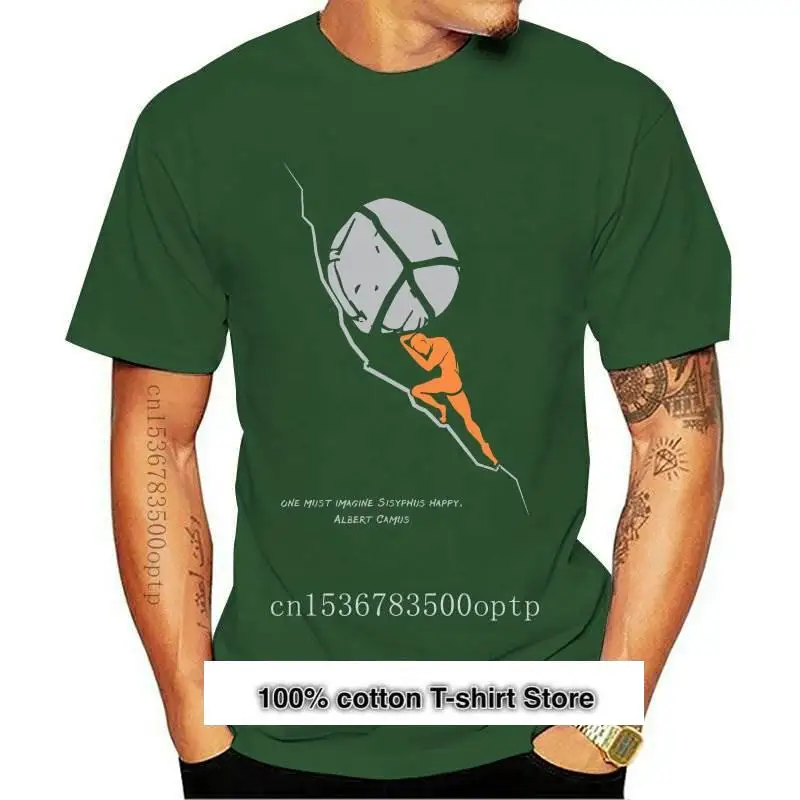 

Camiseta de One Must представляем, camiseta de sisyphilus счастливый Альберт Camus, nueva