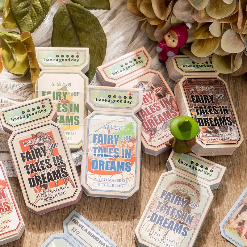 

Наклейки декоративные, 50 листов, для скрапбукинга