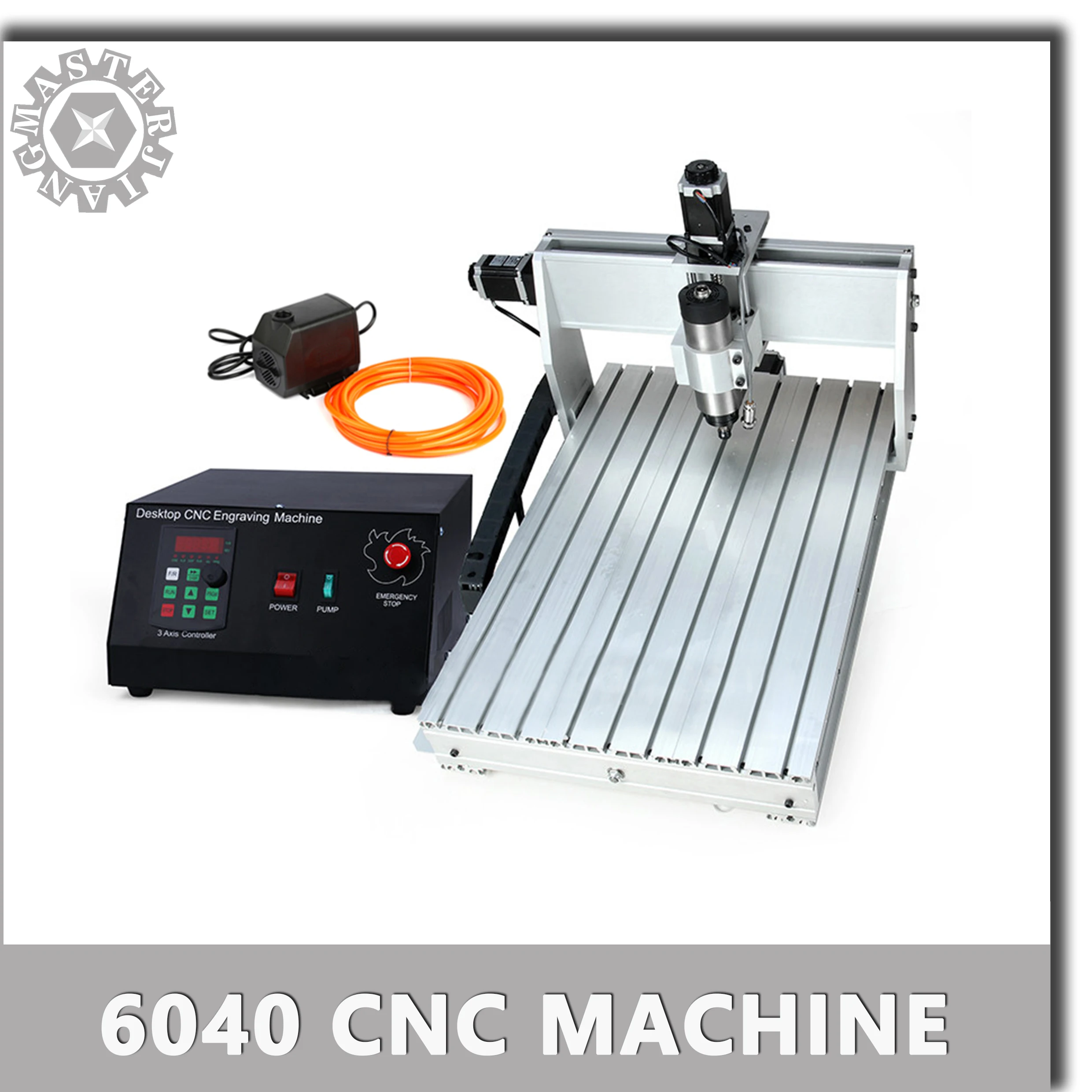 CNC 800W/1.5KW/2.2KW 6040 Mach3 ЧПУ дизельный двигатель с водяным охлаждением 110V/220V фрезерный