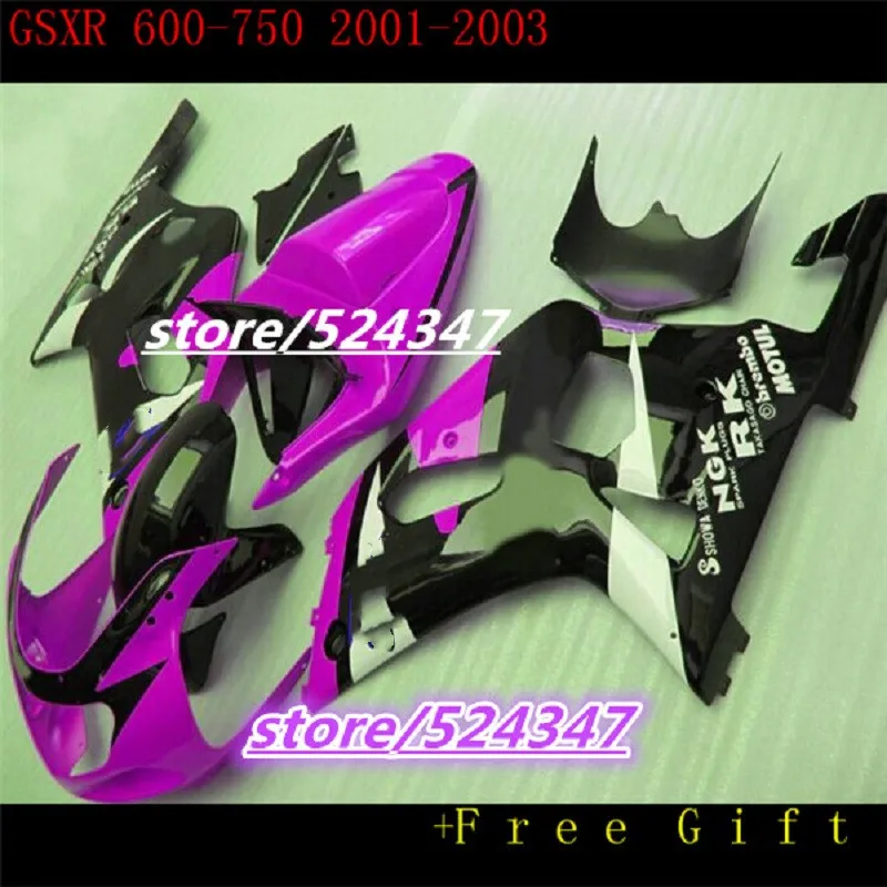 

Комплект обтекателей для Suzuki GSXR600 750 2001 2002 2003 01 02 03