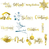merry christmas wishes snowflake metal hot foil plate for diy scrapbooking photo album embossing paper cards making crafts