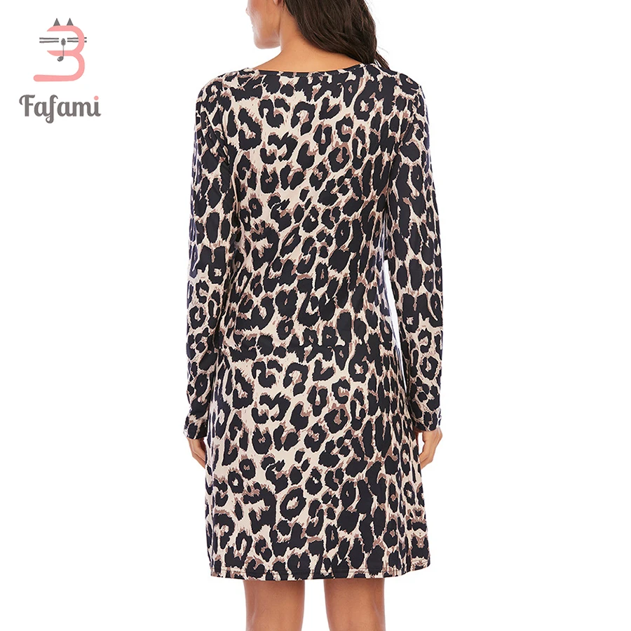 

Maternity Nursing Dresses for Breastfeeding Women's Casual Maxi Dress Leopard Print Loose Clothes Baby Shower Pregnancy Dresses