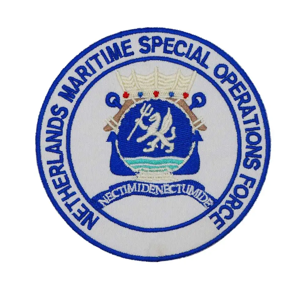 Вышитые байкерские нашивки для жилета шляпы джинсов Нидерланды морской