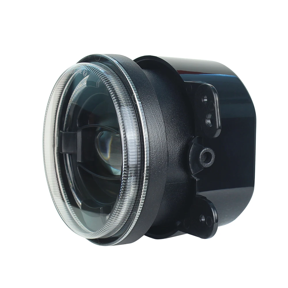 Светодиодный фар дальнего света Противотуманные светильник черного цвета 4