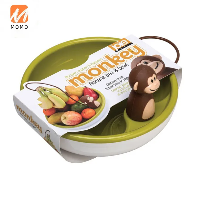 

Domestic Spot Joie Canada Cute Little Monkey Banana Crisper Rack Egg Beater Creative Storage Hook