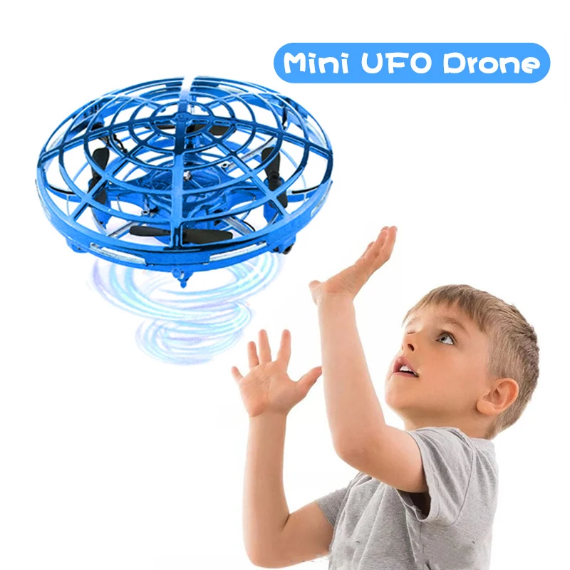 UFO Мини беспилотный вертолет индукционный самолет инфракрасный светильник