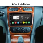 Автомобильный мультимедийный плеер 2 Din, 4 Гб ОЗУ, Android 11, для W203, Mercedes Benz Vito W639, W168, Vaneo Clk, W209, W210, MMLRadio, аудионавигация