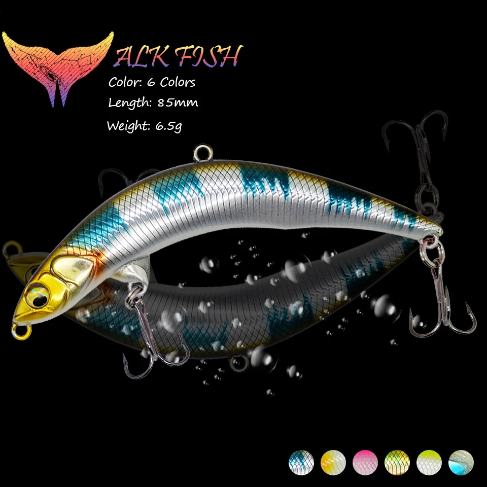 

WALK FISH 1 шт. 85 мм/6,5 г, рыболовные приманки-карандаш, искусственные жесткие приманки, плавающая блесна, искусственные снасти для ловли окуня и щ...