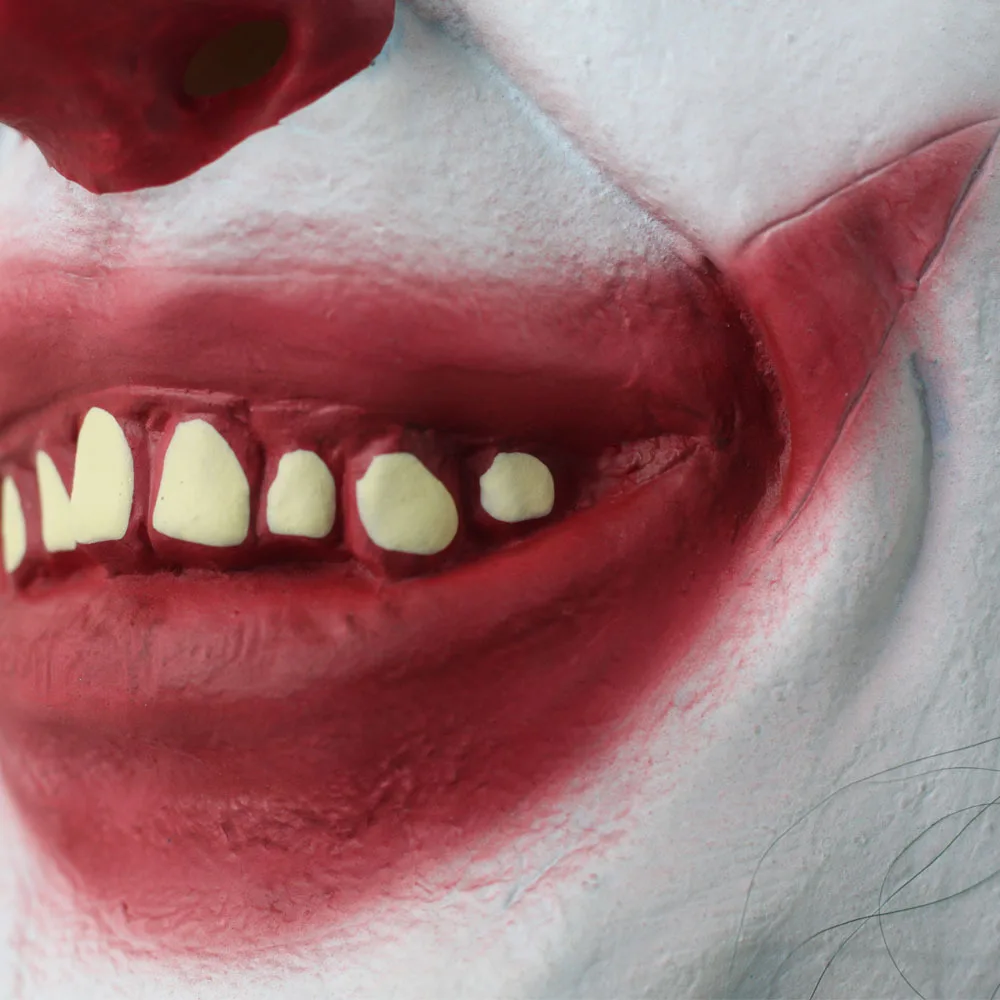 Маска Джокера 2019 ужасная маска из фильма клоун для косплея Хоакин Феникс Артур