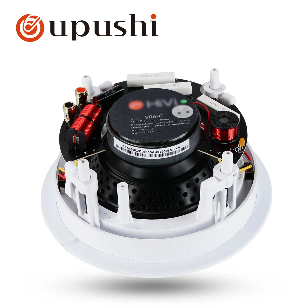 Hivi ceiling speakers 5.25&quot 6.5&quot hifi in loudspeakers white 80w audio speaker for home theater system | Безопасность и