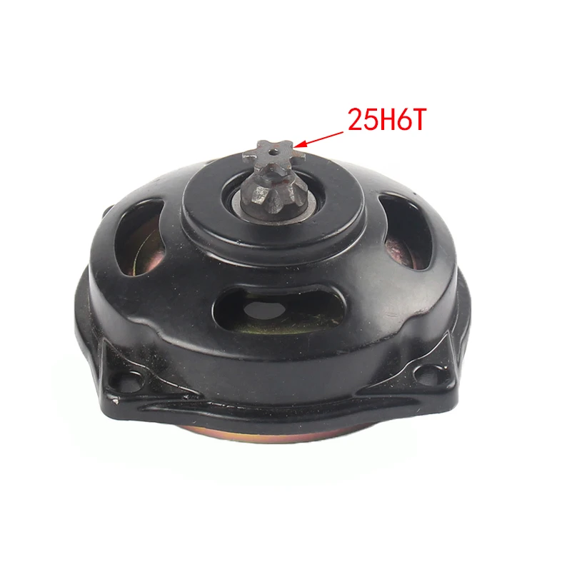 

Коробка передач 25H 6 T / 25H 7T / T8F 6 T с 6 зубьями, барабан сцепления для 2-тактного двигателя 47cc 49cc, карманный мини-мотоцикл