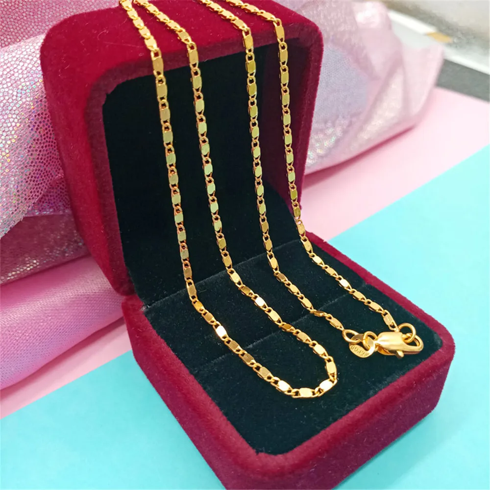 Цепочка плетения Фигаро разноцветное Ювелирное Украшение в стиле унисекс под