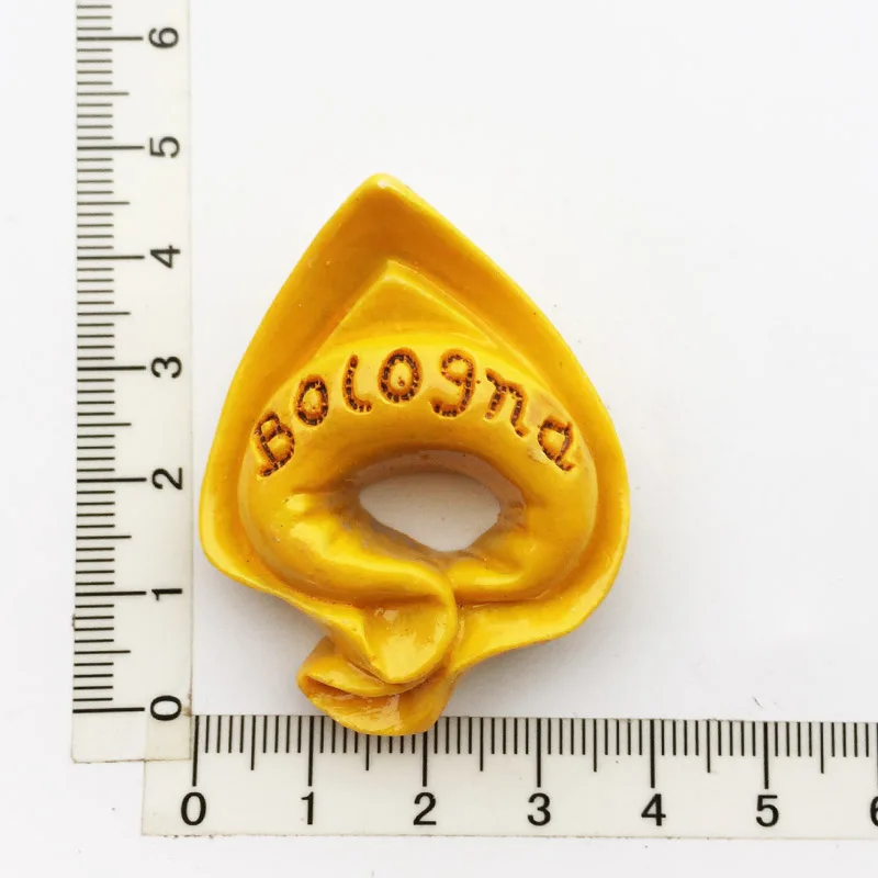 

(Bologna Italy)Fridge Magnet,Creative Travel Commemorate Crafts 3D Ornaments Magnetism Resin Material Refrigerator Stickers