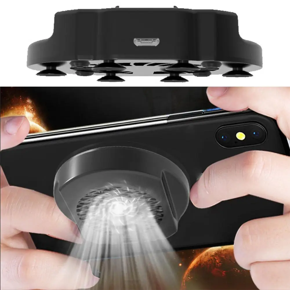Bracket Universal phone cooler Radiator Multifunction Silent USB mobile Tablet Cooling para celular | Мобильные телефоны и