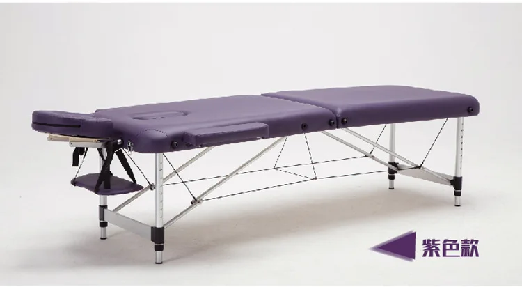 

Professional Portable Spa Massage Tables Foldable with Bag& Pillow&armrest Salon Furniture Wooden Folding Beauty Bed