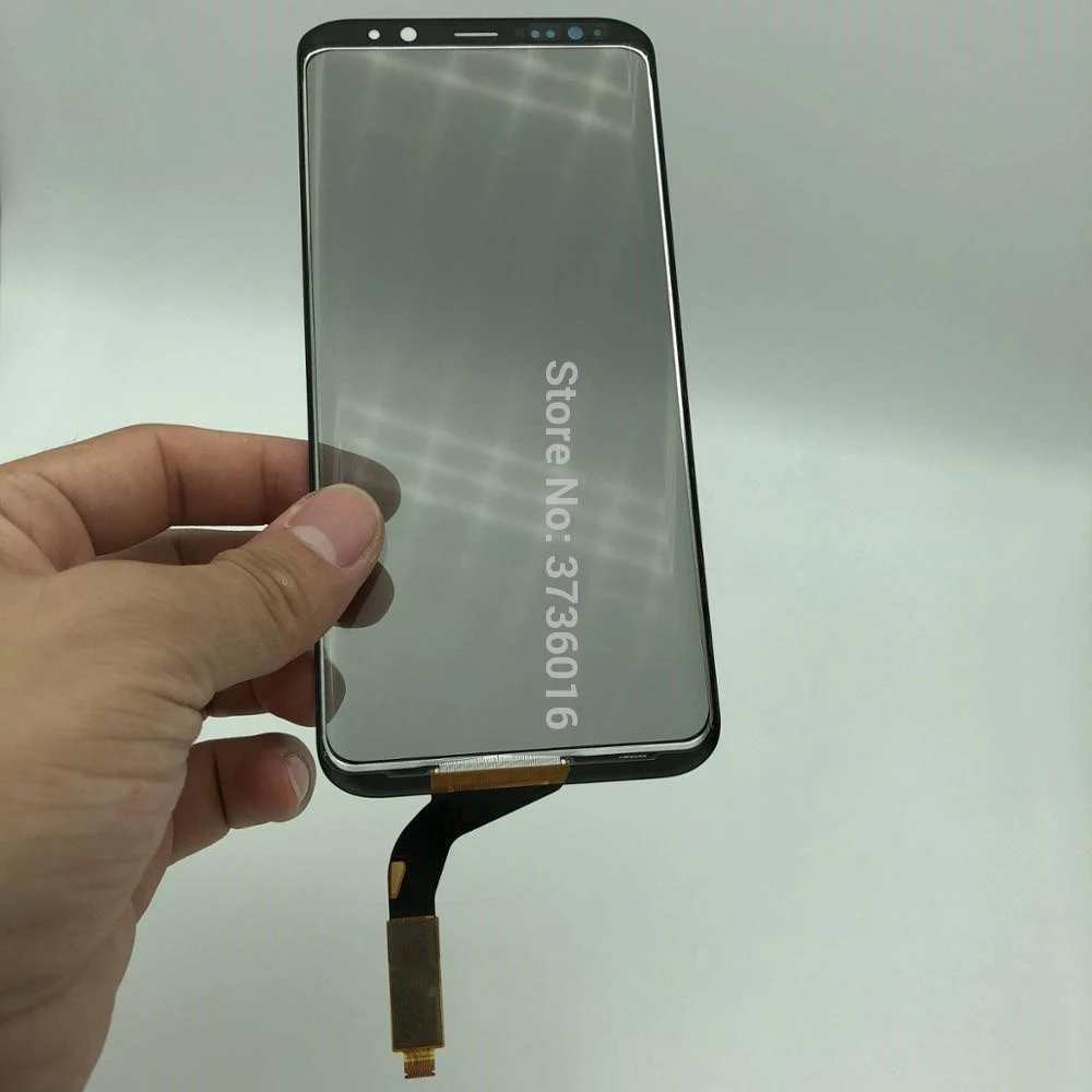 Стеклянный ламинированный поляризатор сенсорного экрана для Samsung S8 Plus G955 ЖК