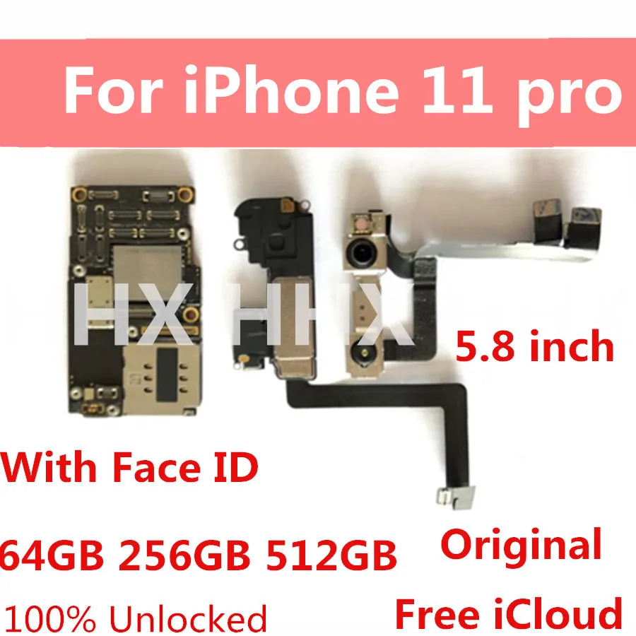 Бесплатная доставка оригинальная разблокированная материнская плата для iPhone 11