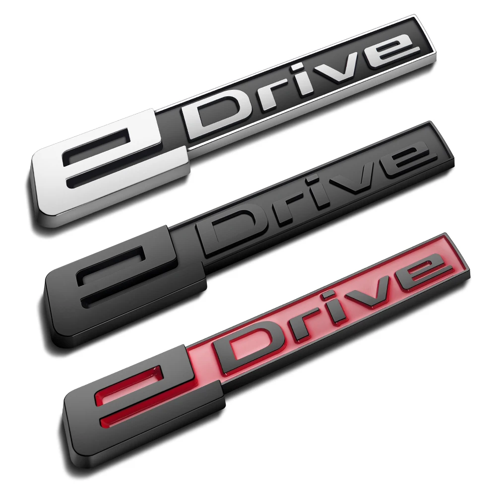 Автомобильный брызговик, боковой задний багажник, наклейка eDrive, письмо, значок, эмблема, наклейка для BMW 7 X1 X3 X5 X6 X7 i8 i3 eDrive, аксессуары для тюни...
