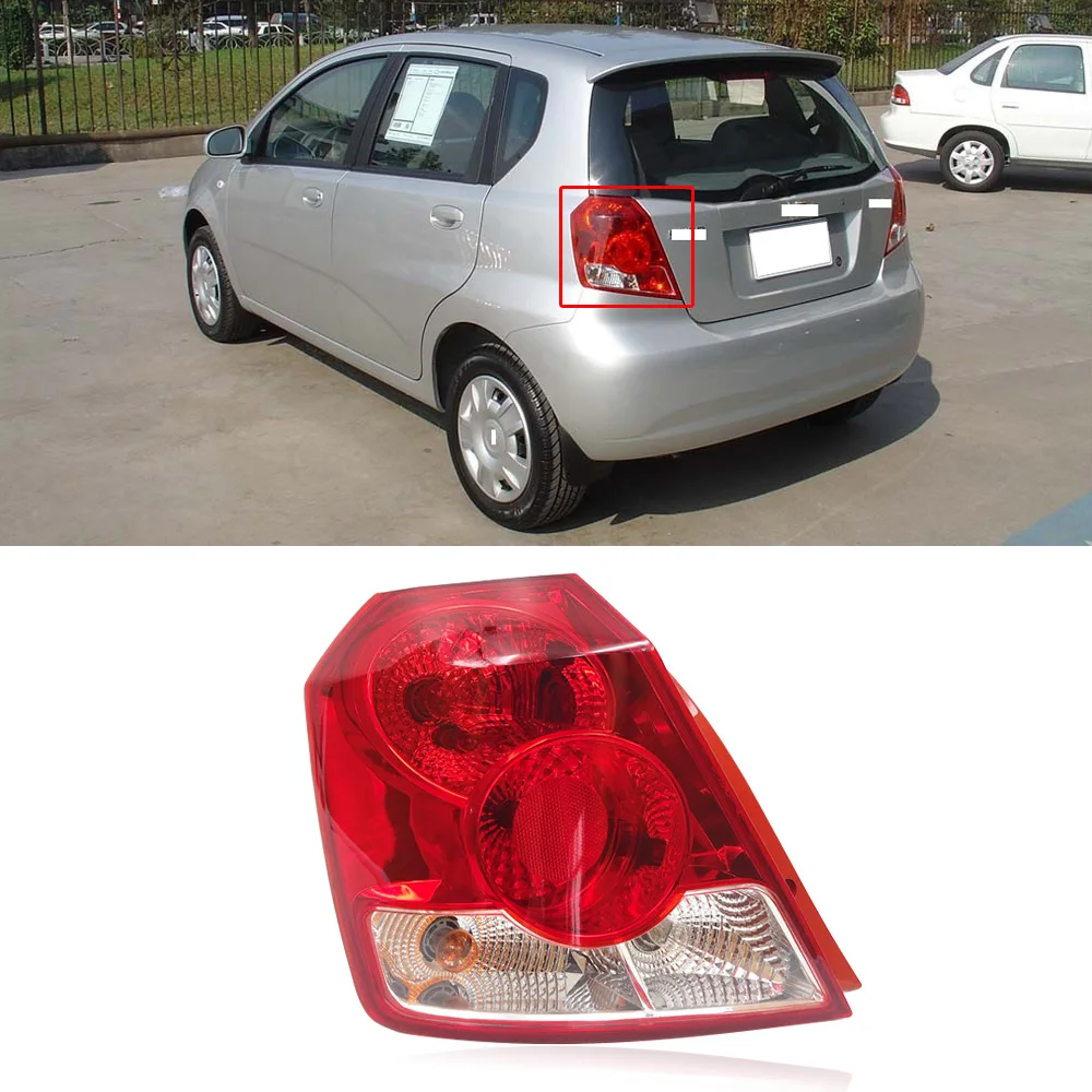 CAPQX для Chevrolet Kalos 2004 2007 задний бампер светильник фонарь стоп сигнал Taillamp сзади