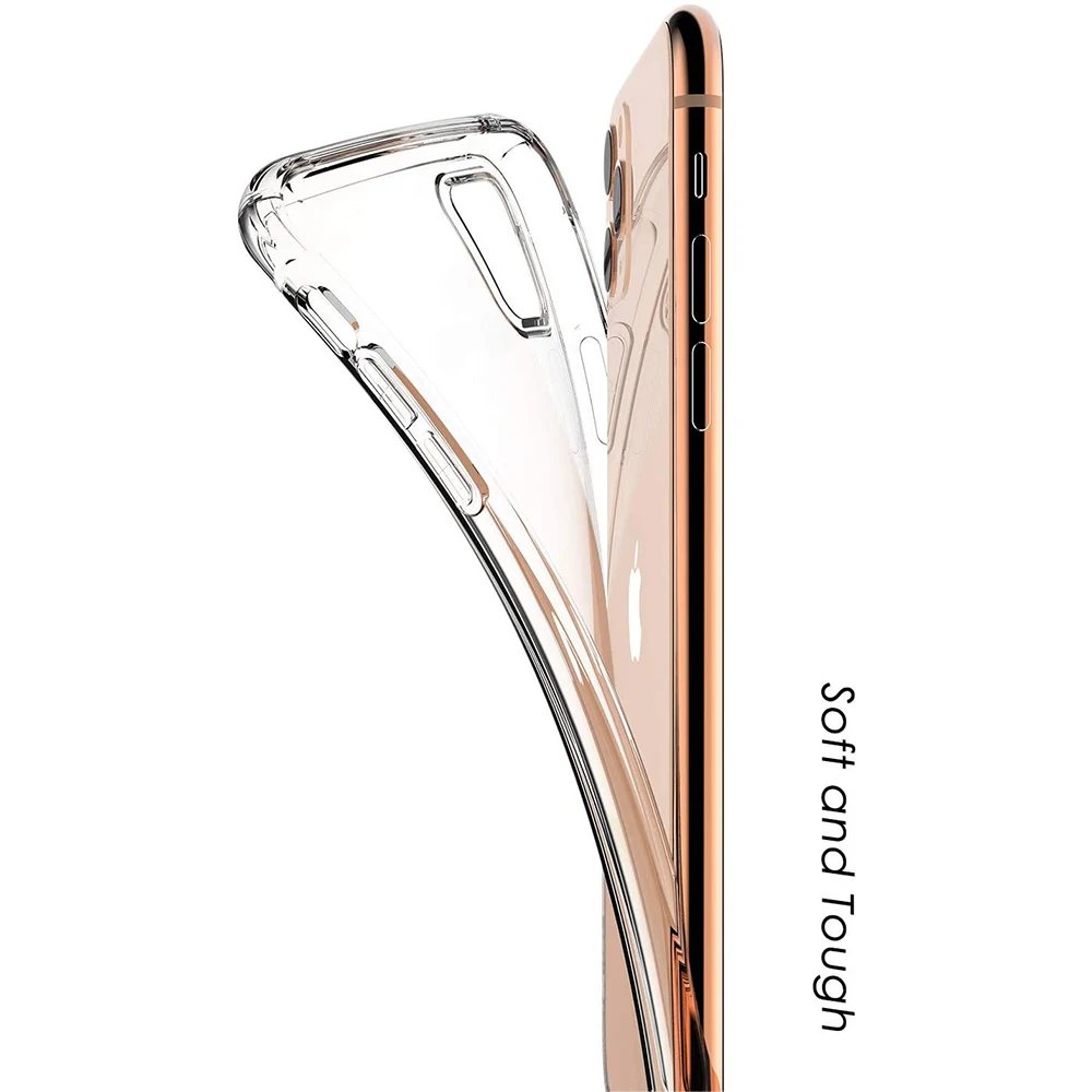 Силиконовый чехол для iPhone 11 Pro MAX 10 X XR XS 6 6S 7 8 Plus | Мобильные телефоны и аксессуары