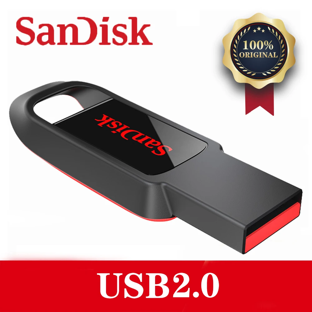 SanDisk CZ61 Mini USB флеш-накопитель 128 Гб 64 ГБ 32 16 Флешка Cle флешка | Компьютеры и офис