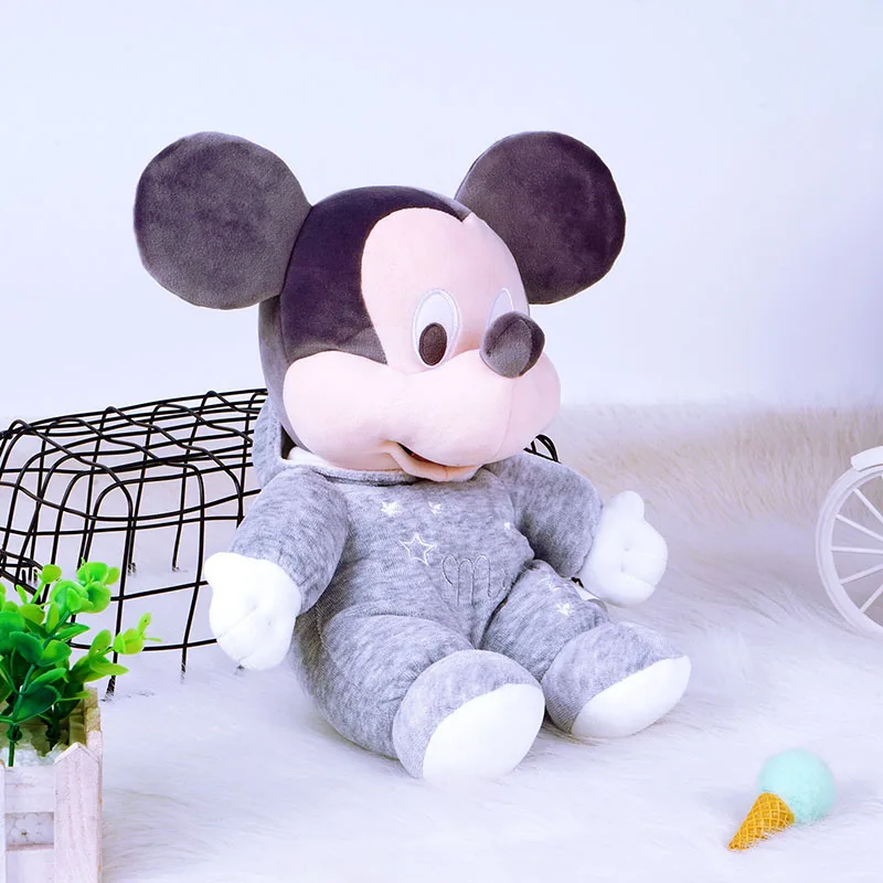 

30cm Disney Kawaii Anime Infant Placate Doll Parent-child Education Plush Toys Dolls Home Decoration Children Christmas Gifts