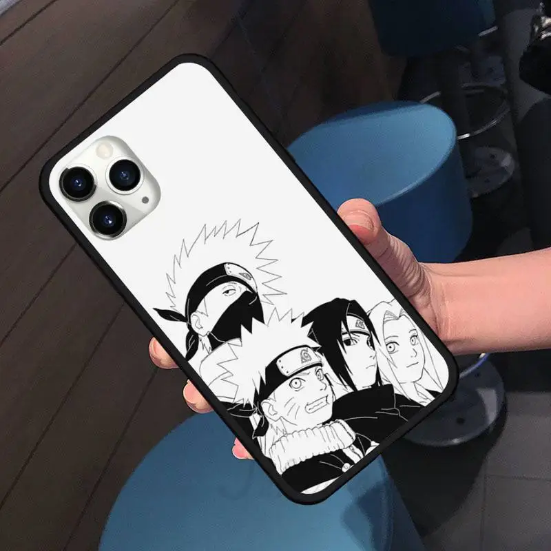 

Naruto anime Uzumaki Akatsuki Konan Phone Case for iPhone 11 12 pro XS MAX 8 7 6 6S Plus X 5S SE 2020 XR shell cover funda