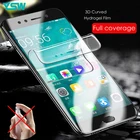 Гидрогелевая пленка для Samsung Galaxy A5 2016 A7 2016 A5 2017 A7 2017, мягкая ударопрочная Защитная нано-пленка из ТПУ (не стекло)