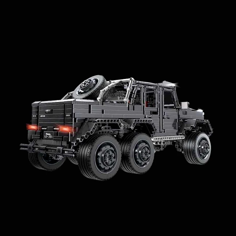 Масштаб 1:8 AMG G63 6X6 совместимый Technic MOC строительные блоки кирпичи развивающие игрушки дни рождения Gfits для мальчика