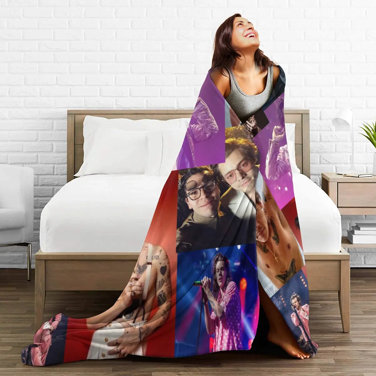 

Ultra Soft Sofa Blanket Cover Blanket Cartoon Cartoon Bedding Flannel plied Sofa Bedroom Decor for Children and Adults 45