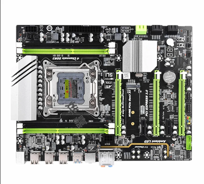 X79 LGA2011 DDR3 настольные компьютерные материнские платы LGA 2011 подходят для серверов