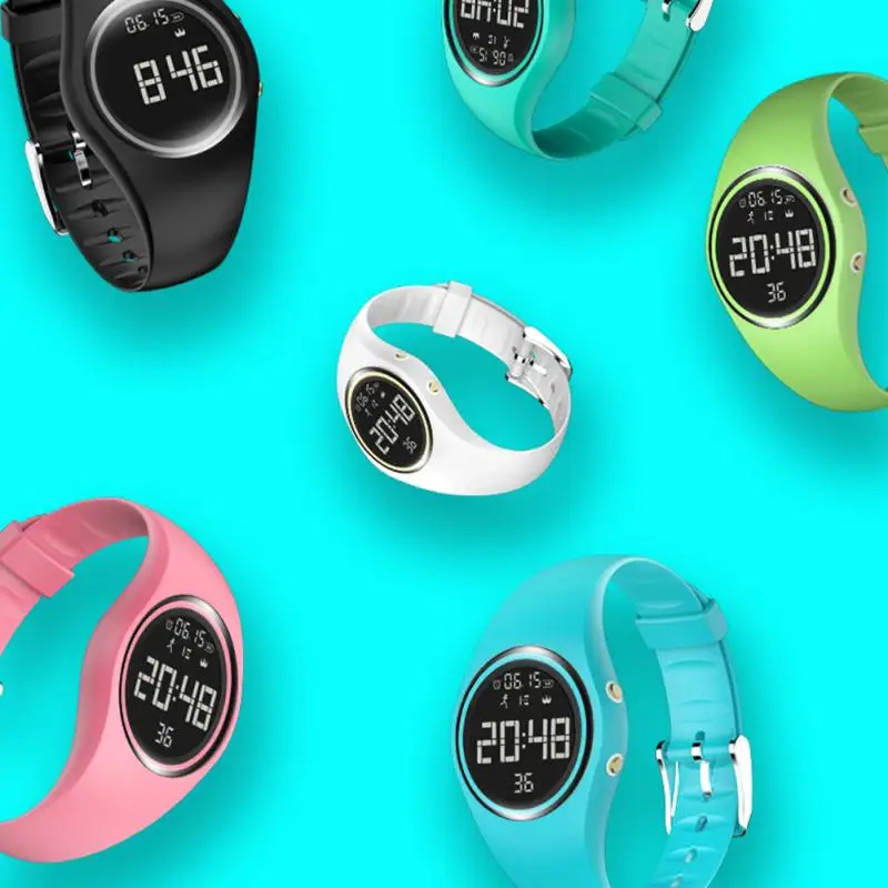 

2021CAINUOS Colorful Smart Watch Fashion Jewelry Motion Detection Digital Smart Creative Watch Relogio Feminino