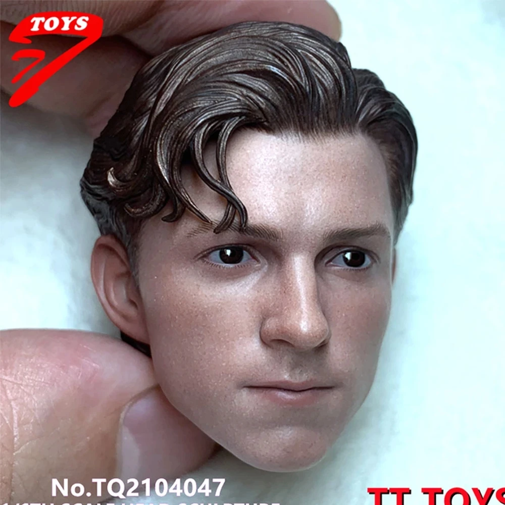 

Pre Sale Little spider TTTOYS 1/6 Tom Holland Head Carving TQ210407 Fit 12'' Male Figure Body