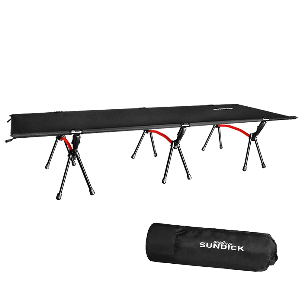 Портативная складная кровать для отдыха на природе из алюминиевого сплава