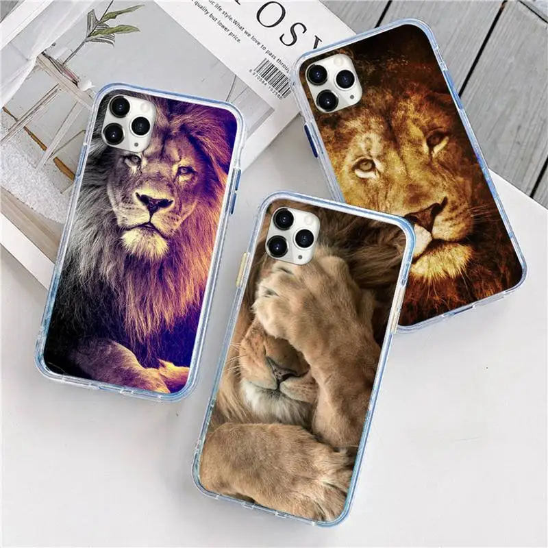 

Lion Alpha Male Phone Case For iphone 12 5 5s 5c se 6 6s 7 8 plus x xs xr 11 pro max mini