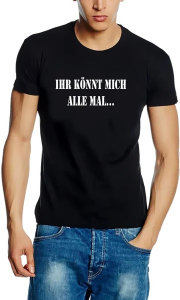 

T-Shirt with German-Language