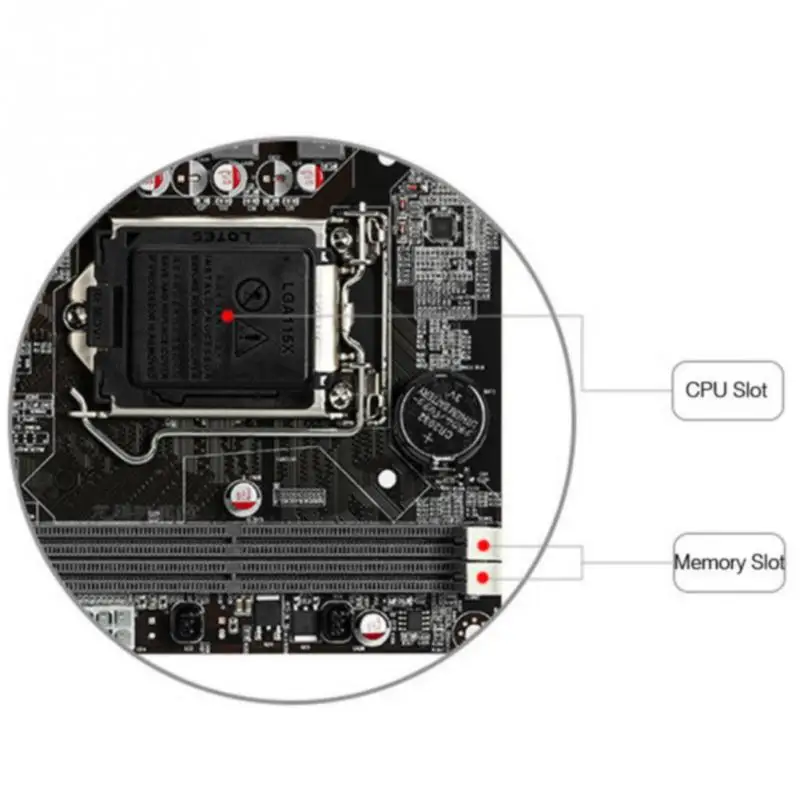 Материнская плата DDR3 с двумя каналами памяти LGA 1150 для Intel H81 LGA1150 Pentium I3 I5 I7