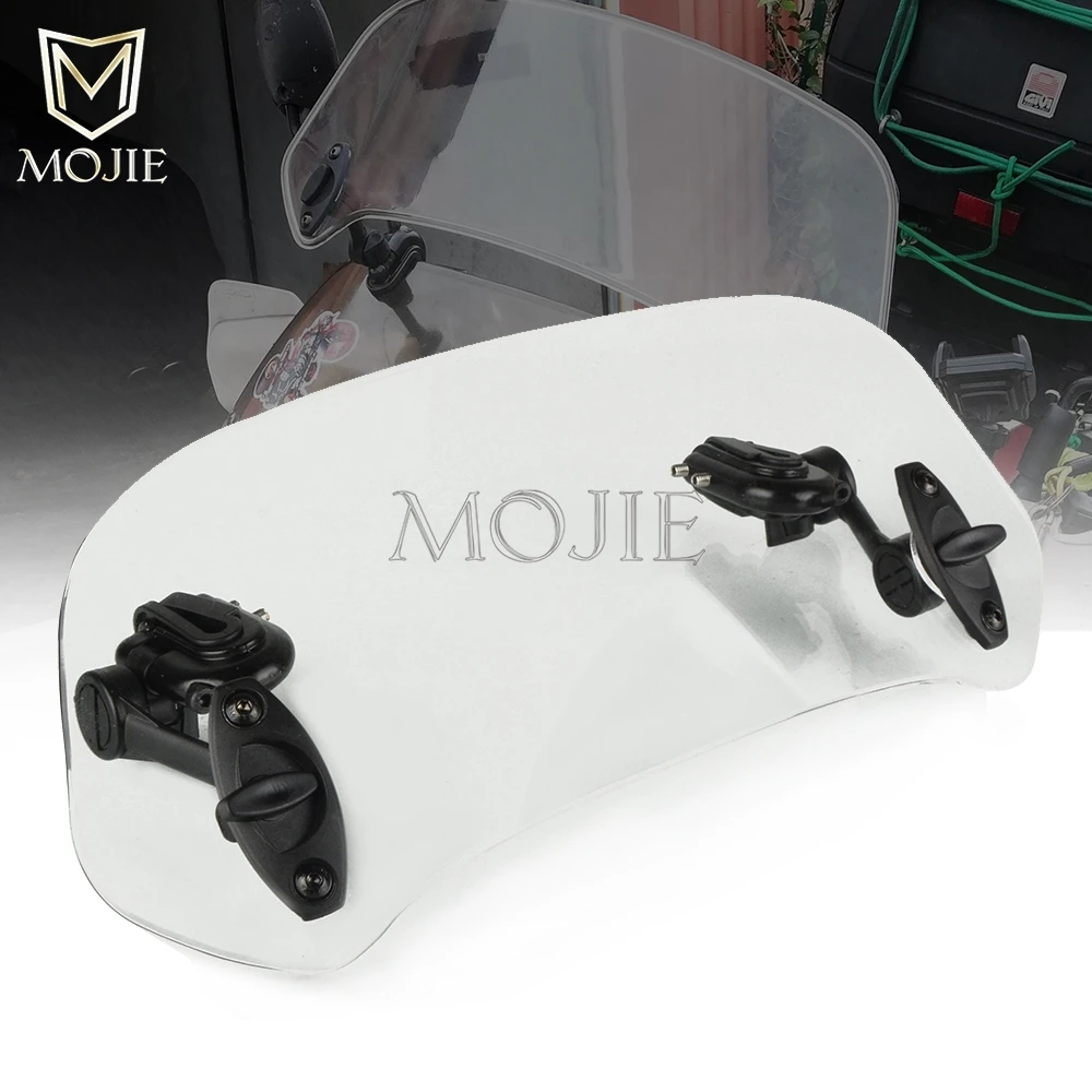 Удлинитель лобового стекла для мотоцикла спойлер ветровой экран дефлектор